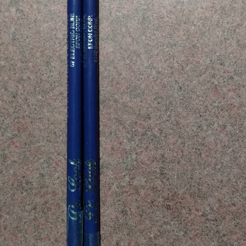 Px Look Cosmetics 2 Eye Liner Pencils Electric Blue